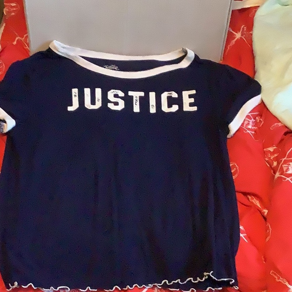 Justice girls top